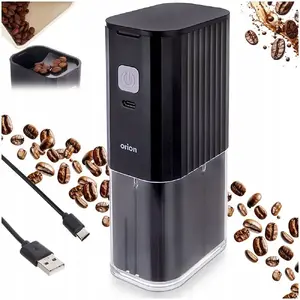 Electric Coffee Grinder ORION Ori_130238 — 16 cm, USB-C, Ceramic Adjustable Grind