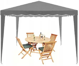 Dārza nojume Tectake PA7 3x3 m automātiski salokāms paviljons