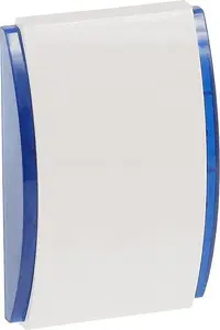 Satel acoustic indoor sounder SPW-210-BL with blue base, piezo siren, model SPW-210-BL