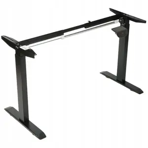 Elektriskā galda konstrukcija Mozos EDF-90/135 Delta Desk — regulējams augstums, motorizēta sistēma 90–135 cm