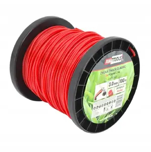 Леска для триммера AWTools Classic 2,0 мм × 100 м, круглая катушка