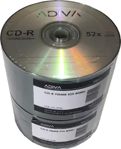 Болванки CD-R Adiva 700MB 52x 80min Шпиндель 50 шт.