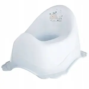 Potty with music Maltex 2K Minimal Whale satin blue — anti-slip child potty