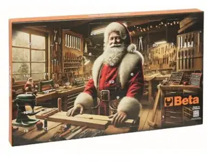 Adventa kalendārs ar instrumentiem Beta BE 099200204 — kompakts instrumentu komplekts ikdienas pārsteigumiem