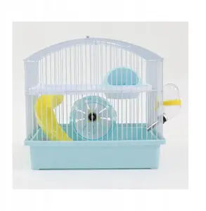 Клетка для грызунов Panama Pet PP-50640 27×20,5×25,5 см бело/голубая для временного содержания