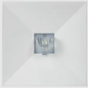AWEX LOVATO N ECO LED Emergency Lighting Fixture 1W IP41 Single-Task 1h White (model LVNU/1W/E/1/SE/X/WH)