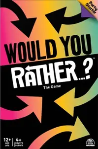 Party starter card game Would You Rather – question-and-answer party game, travel-friendly box