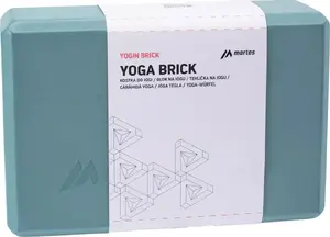 Блок для йоги Martes YOGIN BRICK — пенопластовый опорный блок для йоги