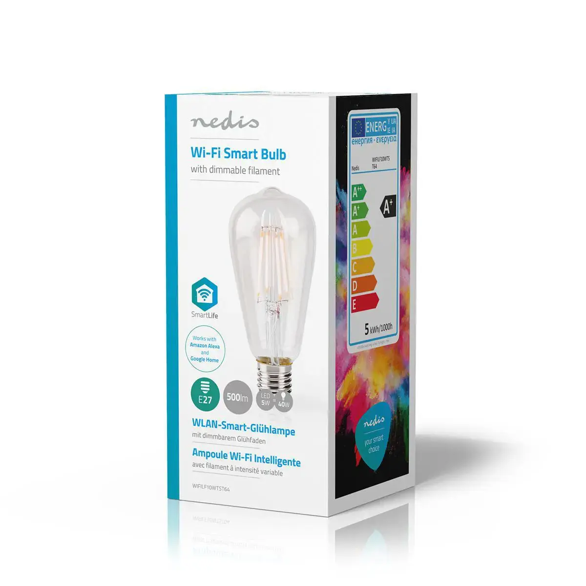 Nedis WIFILF10WTST64 LED bulb WIFILF10WTST64 Photo 4
