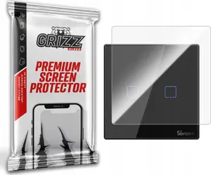 Tempered ceramic protective film GrizzGlass CeramicFilm for SONOFF T3 EU smart light switch