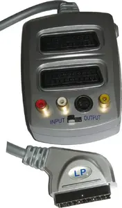 Разъём EURO-2GN с S-VHS и 3 RCA (тюльпан) для монтажной панели (ZLA0427)