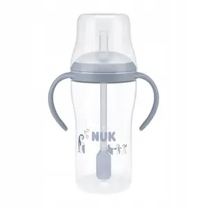 Бутылочка для кормления Nuk 260 мл с антиколиковым клапаном (MPN 10216320)