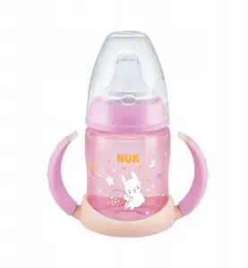 Детская бутылочка Nuk 150 мл с ручкой, для 6–18 мес., модель 10743998