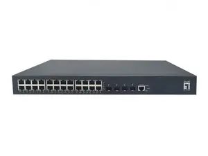 Managed PoE+ Switch No name GTP-2871DP — 28 ports, 19", 440W, 10 Gbps backplane