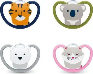 Соска Nuk Space силиконовая 6–18 мес., 1 шт.