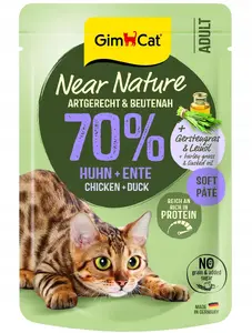 Mitrā kaķu barība Gimborn Near Nature Vistas un Pīles 85 g