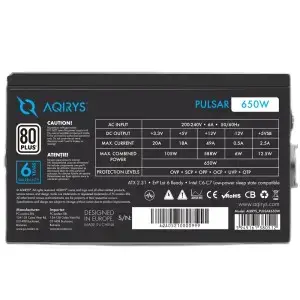 Aqirys AQRYS_PULSAR650W power supply unit AQRYS_PULSAR650W Photo 8