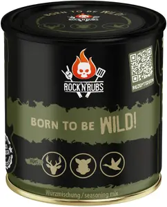 WMG ROCK N RUBS Born to be Wild seasoning paste 190 g (best before 06/27)