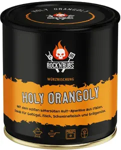 Приправа WMG ROCK N RUBS Najlepsze Holy Orangoly 120 г - ароматная смесь для снеков