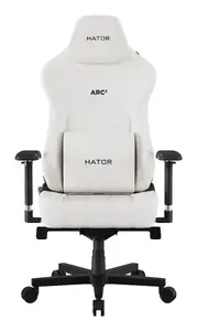 HATOR ARC 2 XL Tapsēts, polsterēts sēdeklis Balts