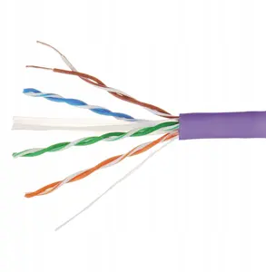 UTP tīkla kabelis DAHUA PFM923I-6UN-CD-PURPLE Cat 6, 305 m, neekrānots