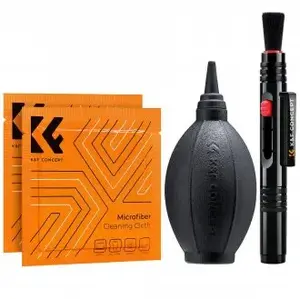 Cleaning kit K&F Concept KF4292 — 3-in-1 lens and camera cleaning set