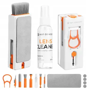 Cleaning Kit K&F 11-in-1 for Camera, Lens, Optics and Laptop SB10314 (MPN: SB10314)