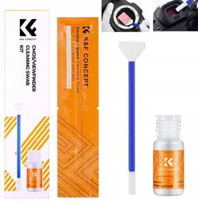 Sensor Cleaning Kit K&F for 24mm Full Frame, includes cleaning fluid and 5 spatulas (MPN SB10792)