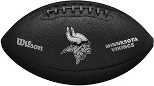Wilson NFL Team Metallic Premiere Minnesota Vikings bumba WF4015821XB melna izmērs 9