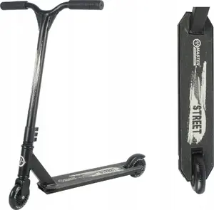 Самокат Master Stunt Street Szary MAS-S061-grey — трюковый уличный самокат, серый