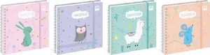 Блокнот INTERDRUK Pamiętnik 15×15 см на резинке Metallic B&B MIX