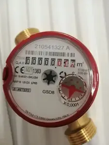 Water meter B_METERS GSD8-I for hot water 3/4" AC Q3=4.0 m3/h Tmax 90°C L=130 mm MID R100/R50 anti-magnetic