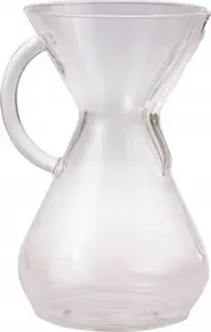 Glass Handle for CHEMEX Coffee Maker CM-8GH — for 8-cup Chemex (replacement glass handle)