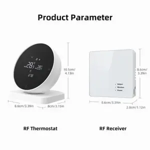 Programmable Wi‑Fi + RF Boiler Thermostat MOES WT-498 for boilers and thermocouples