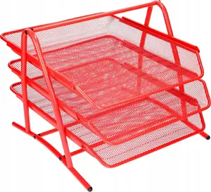 Shelf for files TEKA model 622852 red