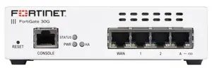 Hardware firewall Fortinet FortiGate 30G Desktop — Firewall 5.85 Mpps, IPSec 3.5 Gbit/s, Wired RJ-45, AC 100–240V