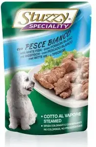Влажный корм для собак STUZZY PIES 100 г, пауч — Special White Fish (белая рыба)