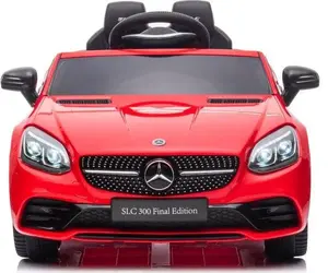 Bērnu elektromobilis uz akumulatora Lean Cars Mercedes SLC 300, sarkans