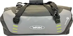 Dry Holdall soma YAK 40L — ūdensizturīga pārnēsājama soma, Melna/Pelēka/Laims, modelis 7003338