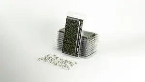 Scale model accessory Gamers Grass GGLP-LAL — green static grass tufts for dioramas and terrain