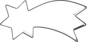Cookie cutter ORION KOMETA — universal gingerbread cutter, metal