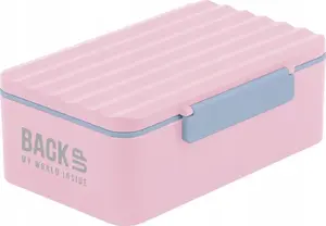 Пенал/ланчбокс Derform модель C 36 — Backup 6, розовый/серый
