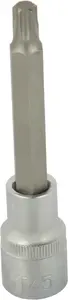 Hexagonal Torx Pin Bit Socket 100 mm GEKO T-45 CRV