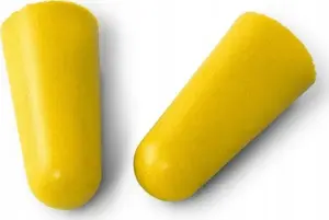 Earplugs BEESWIFT QUED301, 200 pairs, yellow, cardboard pack