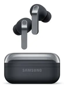 Беспроводные внутриканальные наушники Samsung Galaxy Buds 4 Pro черного цвета с Bluetooth, USB Type-C и встроенным микрофоном