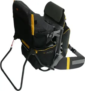 Baby carrier backpack Guto Classic Black – ergonomic child carrier for hiking and travel