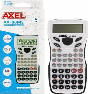 Scientific Calculator Axel AX-88MS — basic scientific functions, single-line display
