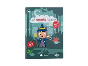 Children's colouring and craft set Tonies 10002572 — colouring book with stickers, multicolour