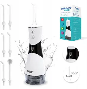 Oral irrigator Webber cordless dental model 05AOW09W — 5 nozzles, 5 operating modes