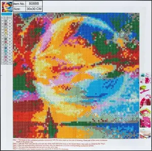 Tile mosaic sheet Centrum Planet 30x30 cm – full diamond pattern